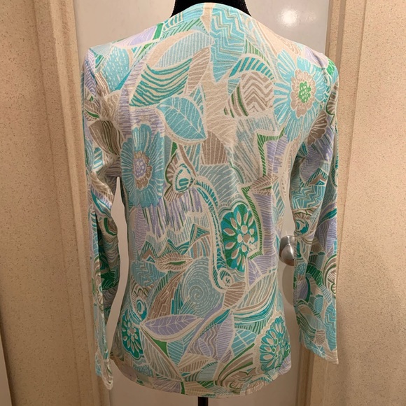 Sigrid Olsen Shirt with buttons Petite Size Medium - Picture 5 of 6